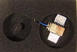 Around 970nm max-10mW SLD.   14-pin butterfly package. Superlum model: SLD-481-HP1-DBut-SM-PD. Manufacture test data shows 972nm center, 35.5nm FWHM