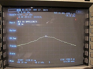 1300nm >-20dBm Broadband LED  Source. With ST optical interface.   Model: HP8154B. OPT. 002 and OPT.011