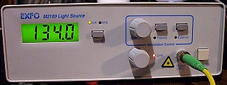 High-power EELED broadband source, around 1545nm.  EXFO P/N: M2103BS-110-58 (M2100)