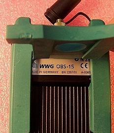 WWG (Acterna) PMD test kit. Including OBS-15 optical  broadband source,  OVP-15 optical variable polarizer, documents, and even software.