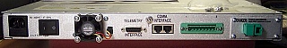 Fiber booster amplifier, EDFA 17dBm C-band benchtop instrument. Flat gain. Antec model: LLOA-17B
