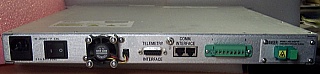 Fiber booster amplifier, EDFA 20dBm C-band benchtop instrument. Flat gain. Antec model: LLOA-20B