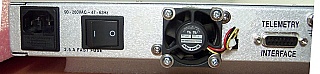 Fiber booster amplifier, EDFA 22dBm C-band benchtop instrument. Flat gain. Antec model: LLOA-22B.  With Warning message, 'Sell As Is', 'No return'