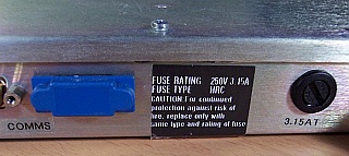 EDFA amplifier. Nortel model: FA17-96C33