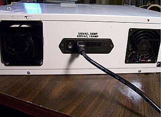 Corning fiber amplifier demonstrator,  >14dBm flat over C-band at 4dBm input. With ILX 200mA laser driver ($650) and 2A Temperature controller ($630) instruments, and EDFA module ($450).