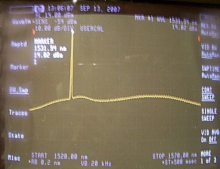 Corning fiber amplifier demonstrator,  >14dBm flat over C-band at 4dBm input. With ILX 200mA laser driver ($650) and 2A Temperature controller ($630) instruments, and EDFA module ($450).