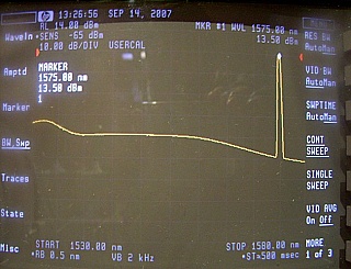 O-Net 14.5dBm flat wide-band booster over C-band. Model: A26-S05.