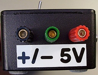Voltage controlled current source. Customized laser driver. +/-5V dc input