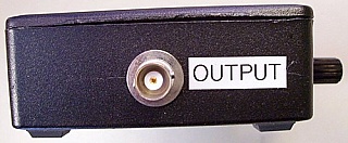 FM response box.  Customized laser driver with RF direct modulation, LS-01A laser saver. +/-5V dc input