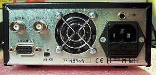 Thorlabs Laser Controller, max drive current 500 mA, model: LDC500