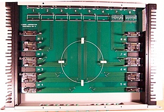 Newport 8-channel butterfly laser mount fixture, Model 708. For Newport laser controller