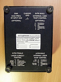 ILX Lightwave LDM-4980  butterfly laser diode mount, for 14-pin butterfly, with two 9-pin adapters