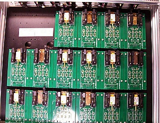 E-tek butterfly 16-channel laser mount fixture,  LDTS-BUF-HS-16-1A-GH. Lasers are not included