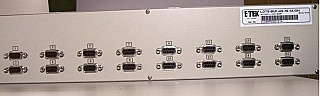 E-tek butterfly 16-channel laser mount fixture,  LDTS-BUF-HS-16-1A-GH. Lasers are not included