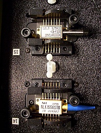 ILX LDM-4616  16-channel laser mount fixture. Missing 18 cables. Sample A