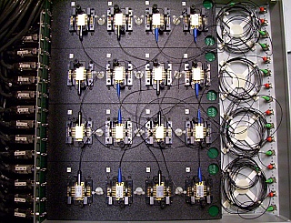 20mW L-band 100GHz DWDM lasers, 1592.95nm to 1605.74nm, laser can sell separately. Acquired from closed Bookham (Nortel laser group).