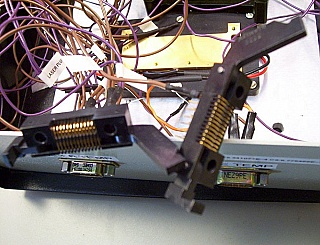 Customized 26-pin butterfly laser test fixture, with a pair of 13-pin butterefly terminal/socket. for laser with integarted IIIV MZ modulator. 'Sell as is', no return