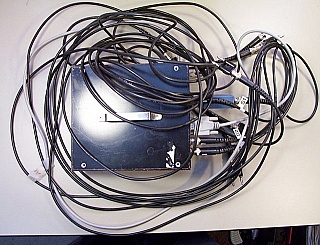 Customized laser test box/fixture, with a 13-pin butterefly terminal/socket. for laser with etalon wavelength blocker. 'Sell As Is', No return.