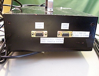 Customized laser test box/fixture, with a 13-pin butterefly terminal/socket. for laser with etalon wavelength blocker. 'Sell As Is', No return.