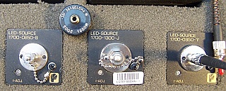 Photodyne optical fiber loss Test Kit. With optical source 9XT and optic power meter 17XTF.  With carrying case.