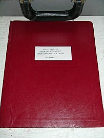 Fotec fiber Optic loss Test Kit with carry case. Fotec T310-238. (light source is sold)