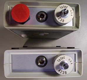 Fotec fiber Optic loss Test Kit with carry case.  665/850nm.