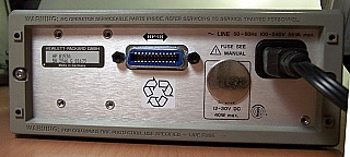 HP 8153A Lightwave Multimeter mainframe. Display is not working. 'Sell As is', 'No Return'