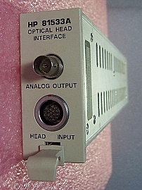 Agilent/HP 81533A optical head interface module (Works with HP 8153A Lightwave multimeter mainframe)
