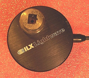 ILX LPH-6708B InGaAa power head integrating sphere,  800 to 1600 nm, -40 to +20dBm. With SC optical adapter.  'Sell As Is'. We can return, but two-way shipping cost is not refundable.