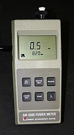 Laser Precision AM-3500 Power Meter, with power supply