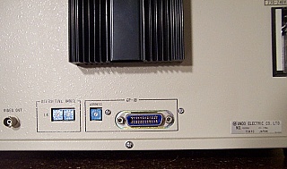 ANDO AQ-1720 Optical FiberOptic Analyzer with 1.3um single-mode fiber plug-in module AQ1723. OTDR