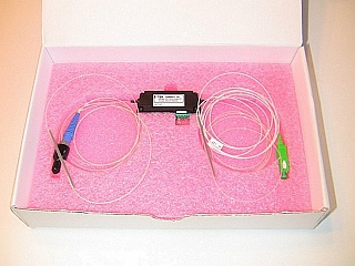 E-Tek FPCR-1B Programmable Polarization Controller Driver, with 1550nm Polarization Controller module: FPCR223144133