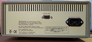 BCP O/E convertor, high gain, Wideband Model:310B-02SR .  With ST optical adapter on front panel.