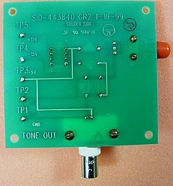 detector with PCB (SID-443840), with ST fiber adapter , with tone out, with HM91AZ SMT