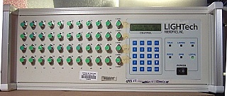 LT-3000 4x40 1550nm SM fiber optic switch, with LCD display.  LIGHTech  P/N: N440XMDG