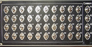 LT-2000  4x40 matrix switch, for 1.55um SMF, with LED display. LIGHTech P/N:N440LM5G. Light cannot pass switch. `Sell As Parts`, `No Return`