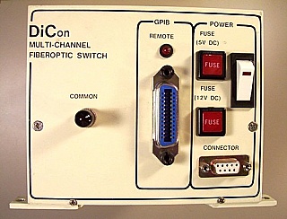 Dicon 1X20 Multi-Channel Fiberoptic Switch. P/N: S-20
