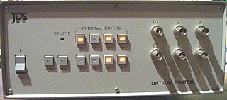 JDSU 2x4 Optical Switch, Model: SA-Z283.  ST adapters. 'Sell As Is'