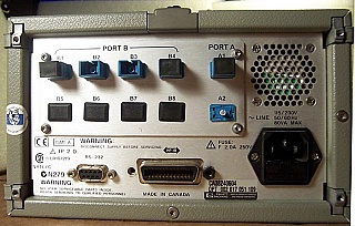 HP 86060C Optical SWITCH (benchtop), 2x4, SC/PC adapters. Not working.  `Sell As Parts`, `No Return`