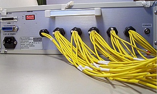 Dicon 2X50 Multi-Channel Fiberoptic Switch. Model: S-1-50-9-N-L-C1.