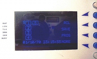Dicon GP700  fiber optic switch, 15 FC/PC adapters  on rear panel. Bottons on front panel are not functional. 'Sell As Parts', 'No Return'