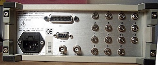 Dicon GP700  fiber optic switch, 15 FC/PC adapters  on rear panel. Bottons on front panel are not functional. 'Sell As Parts', 'No Return'