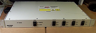 Dual 2x2 optical latching switch. With 8 SC/APC adapters. Antec P/N: 253346 LLOS.  Verified working well at 1550nm
