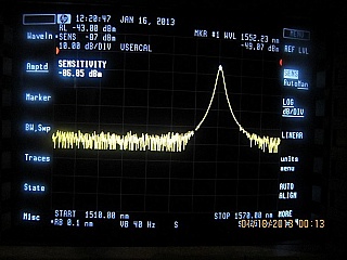 JDS Fitel Scanning Bandpass Filter, Model TB3500, With 2 FC/UPC connectors