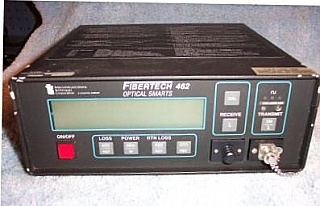 FiberTech 462 Optical Smarts Fiber Test Equip, only 1.3um/1.55um sources available.