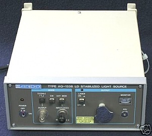 AQ-1338 LD stabilizing light source with 1.3um laser, FC/PC SMF adapter