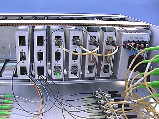 Dual 8-channel 1310nm/1550nm singlemode laser source,