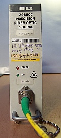 13.5dBm 1309.3nm ILX precision fiber optic source module, ILX model: FOS 79800C/000.