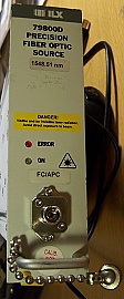 10.27dBm 1547.361nm ILX precision fiber optic source module, SMF, ILX model: FOS79800D/UPGRD.
