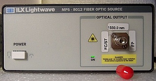 1.55um FP laser source instrument, SMF with ST interface, ILX model: MPS-8012